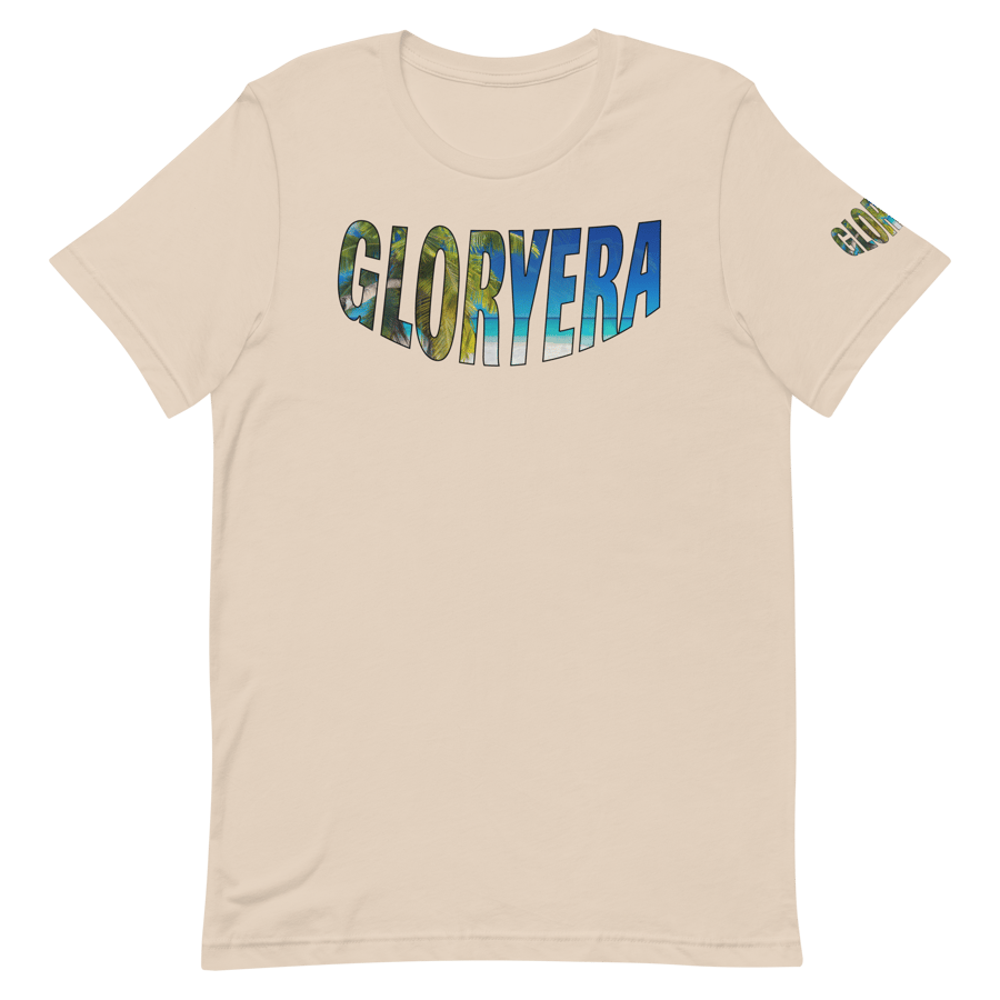 Image of GLORYERA® TROPIC CREW TEE (SOFT CREAM)