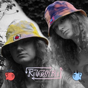 Image of Angel and Devil Reversible Bucket Hat