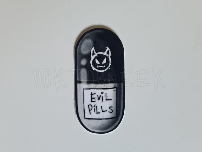Evil Pills Vinyl Sticker