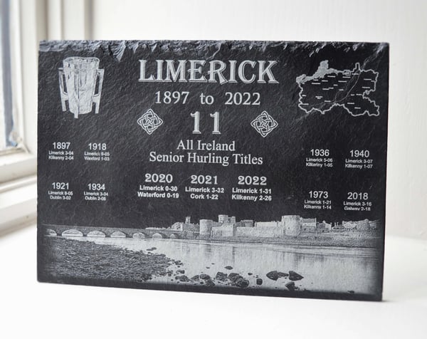 Image of Limerick All Ireland Hurling Titles. 1897 - 2022