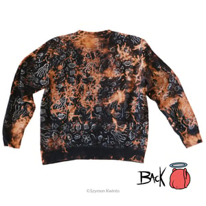 Image of Icon Reverse Tie Dye Jumper (XL)