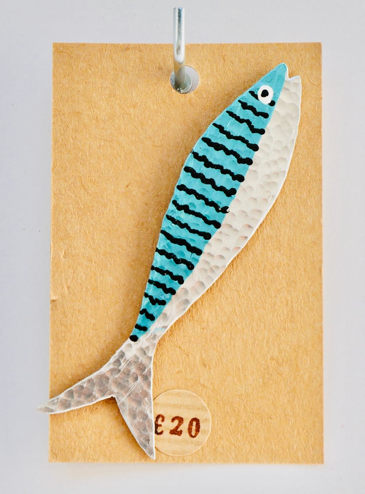 Image of Mackerel brooch