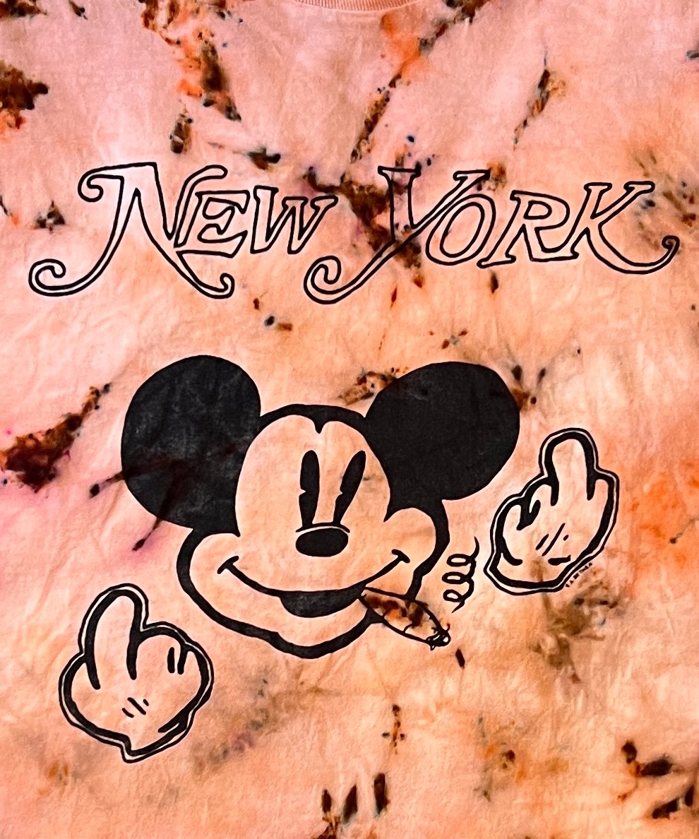 Image of New York Hi Tie-Dye T-shirt