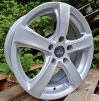 Image 2 of 16" AKINA SNIPER ALLOY WHEELS FITS 5X114 ET40 SILVER