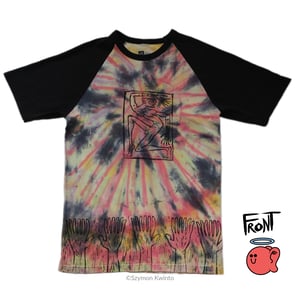 Image of Body in a Box Punk tie dye T-shirt (M)