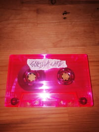 Image 4 of ROT-010: Gorilla Cake - "Ape Shit Demo" Cassette, pink transparent