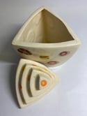Fiona Bruce Ceramics Retro Deco Dolly Mixture Jar