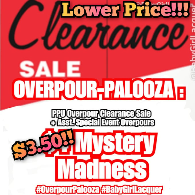 Image of  Overpour-Palooza: Mystery Madness