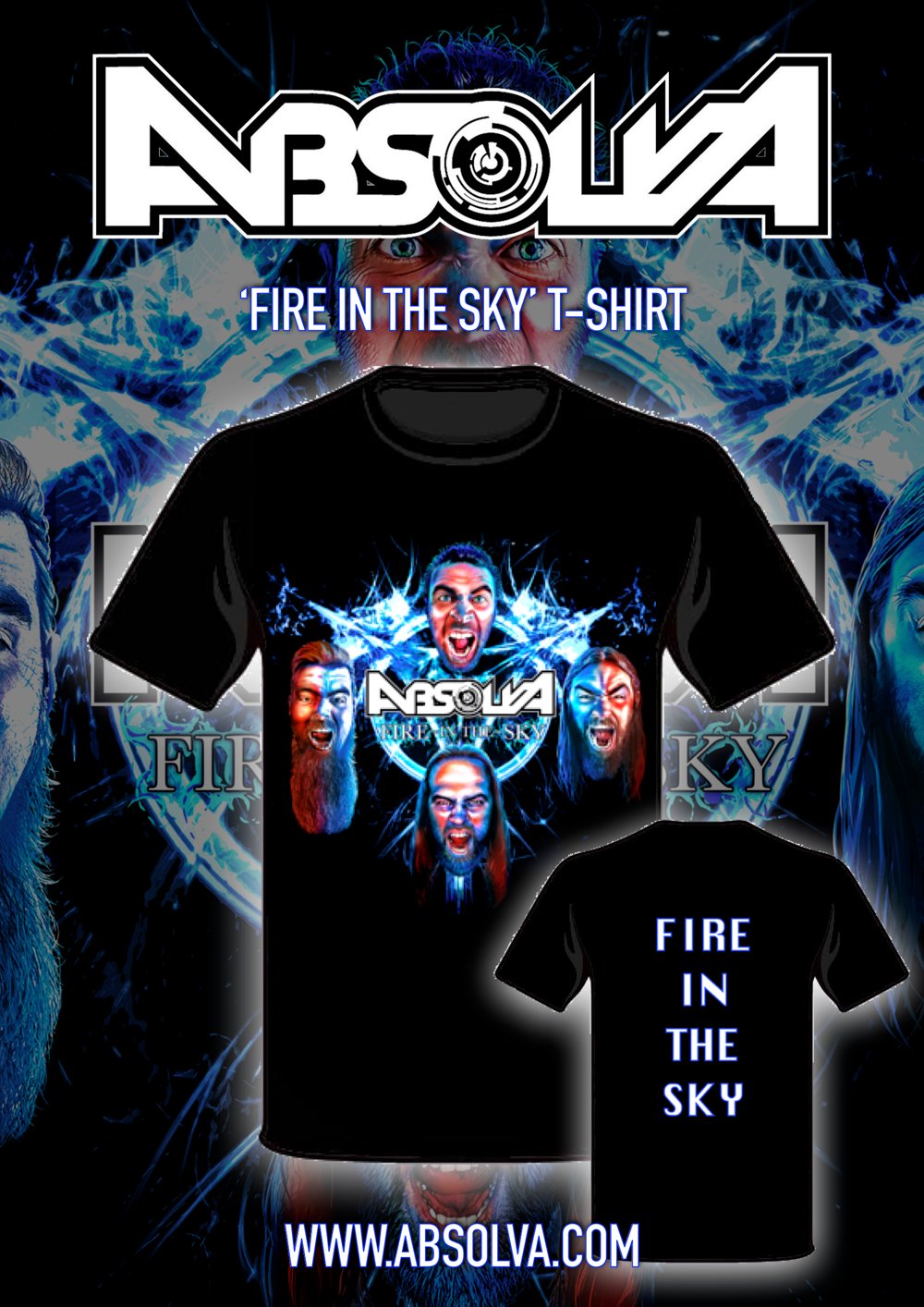 Absolva 'Fire In The Sky' T-shirt