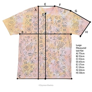Image of Icon Pattern t-shirt (L)