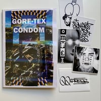 Image 2 of Gore-Tex Condom zine and OMYE pin package