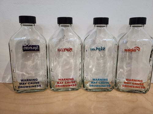 Image of Siplean 6oz Glass Medicine bottle