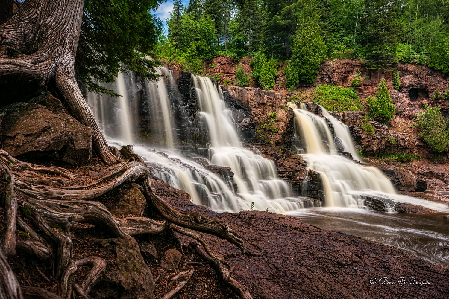 Summer at Gooseberry Falls