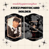 Ateez Photocard Holder 