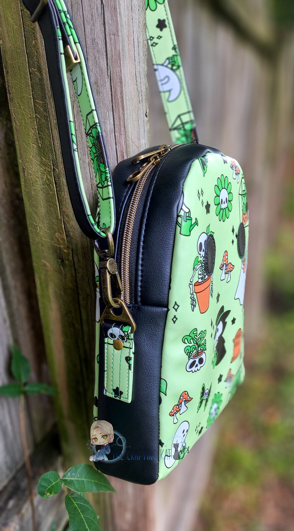 Image of Ghoulish Gardens Luna Crossbody