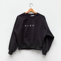 Image 1 of Sweatshirt "Rien ne va plus" Black