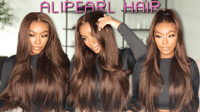 CHOCOLATE BROWN WIG (ALIPEARL)