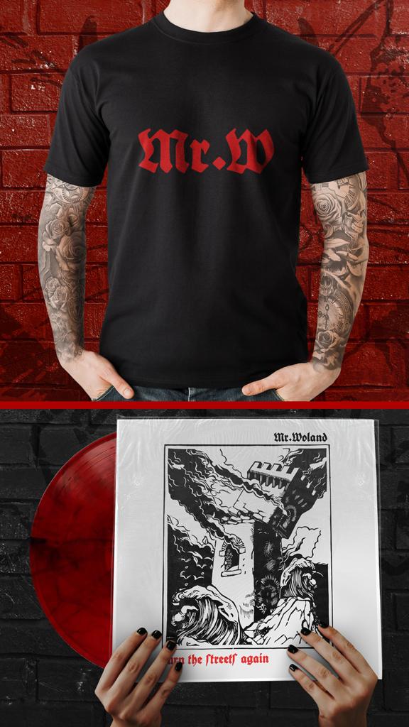 Image of MR. WOLAND - BURN THE STREETS AGAIN - VINYLS AND BUNDLES