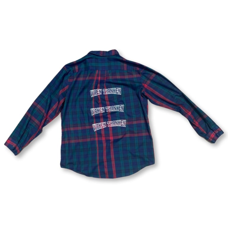 Blue & Red Collarshirt - FW22 Image 2