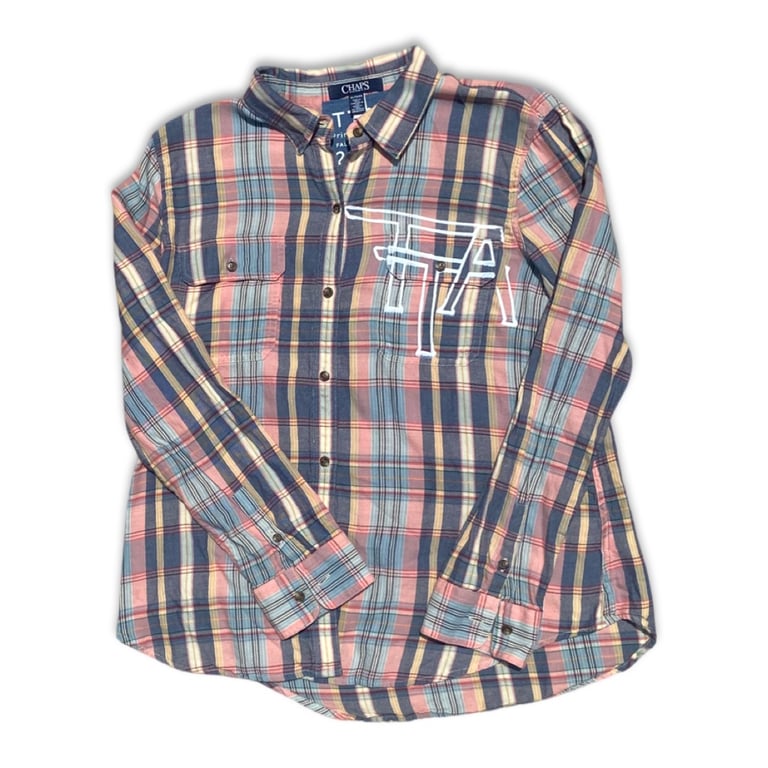 Pink & Blue Collarshirt - FW22