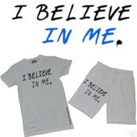 "I BELIEVE IN ME. Short Set By Maintain