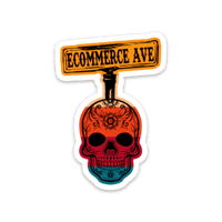 Skull Sticker