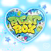 Image 1 of Beat Box Heart Phone Grip