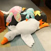Giant Fluffy Duck Plush! (50-190cm)