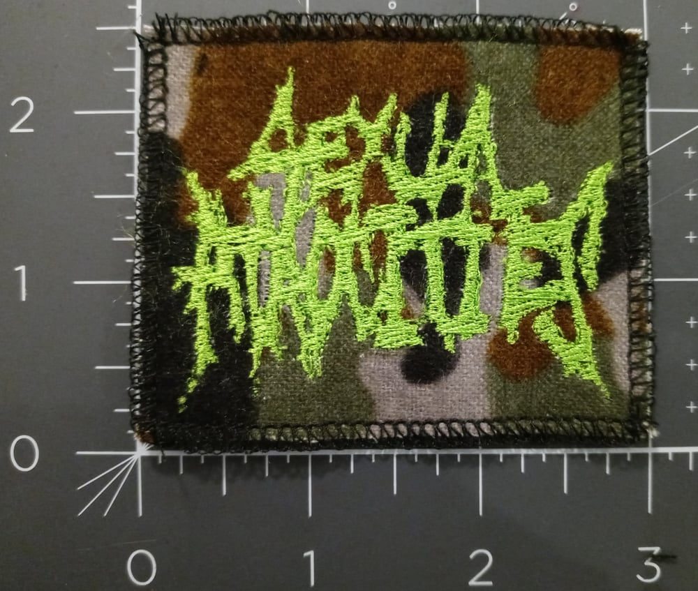 Sexual Atrocities (band) Embroidered Patch (choose a color)