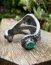WL&A Handmade Old Style Turquoise Mtn Ingot Cuffs - Size 5.75" to 6.25" - 155 Grams