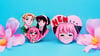 Spy Heart Buttons 2.2"