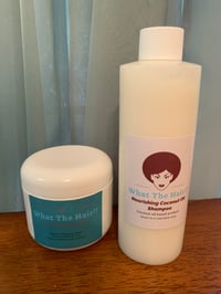 Image 3 of What the hair Shampoo 8oz