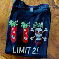 Image 3 of LIMIT 2! Zombie Cocktail T-Shirt MEN'S or LADIES Cut