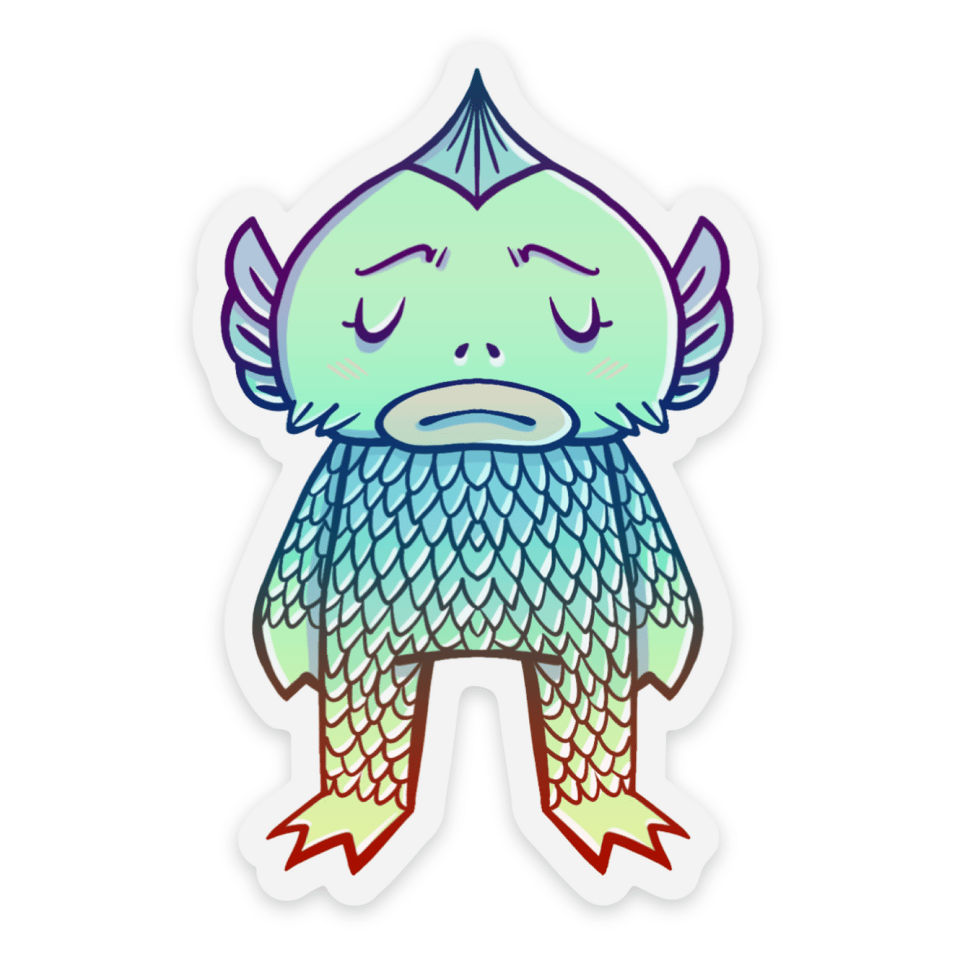 Image of Lagoon Creature Sticker