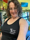 Black Scoop Neck Tank