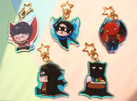 Winged Robins Charms