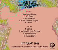 Image 2 of The Don Ellis Big Band Live Europe 1968.