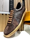 Tortola brown genuine leather German trainer sneaker made in Spain 