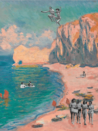 Lugar de vacaciones de Claude Monet