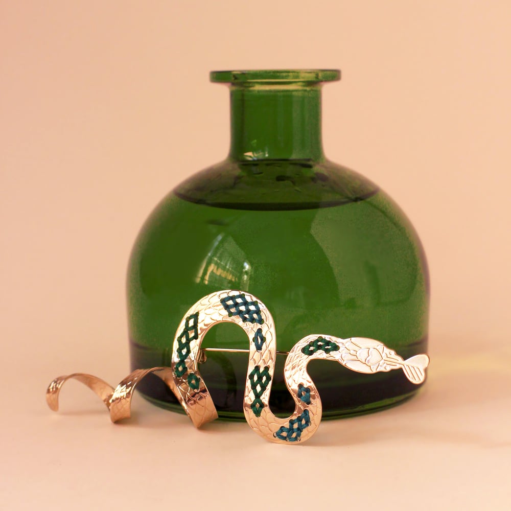 Image of SERPENT - BROCHE XL