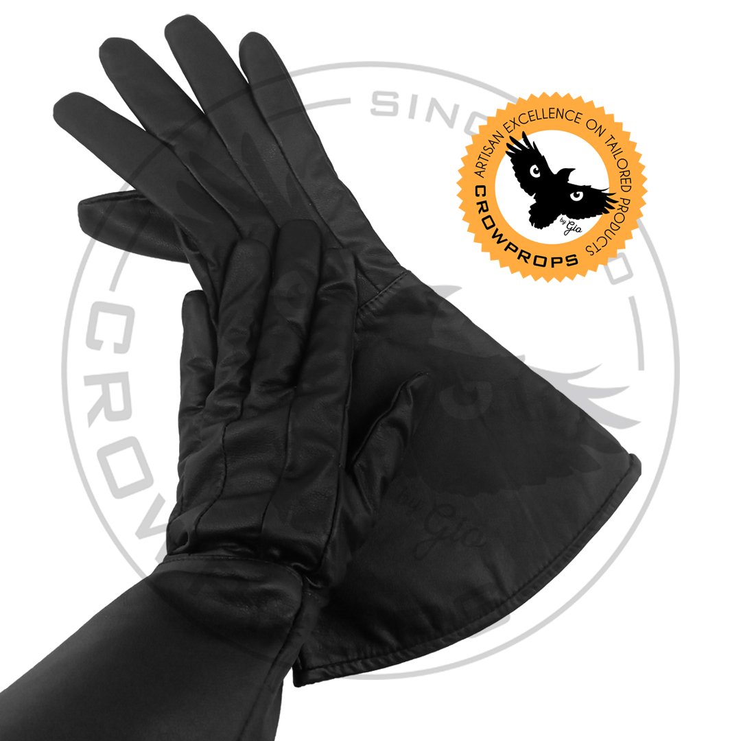 tie pilot gloves