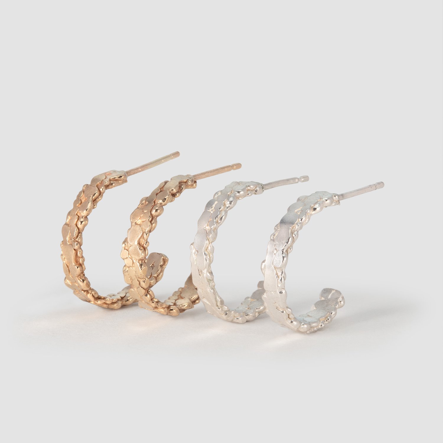 Image of Darley Half Hoop Earrings