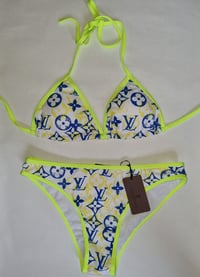 Image 2 of Neon LV bikini 