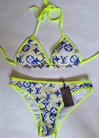 Image 3 of Neon LV bikini 