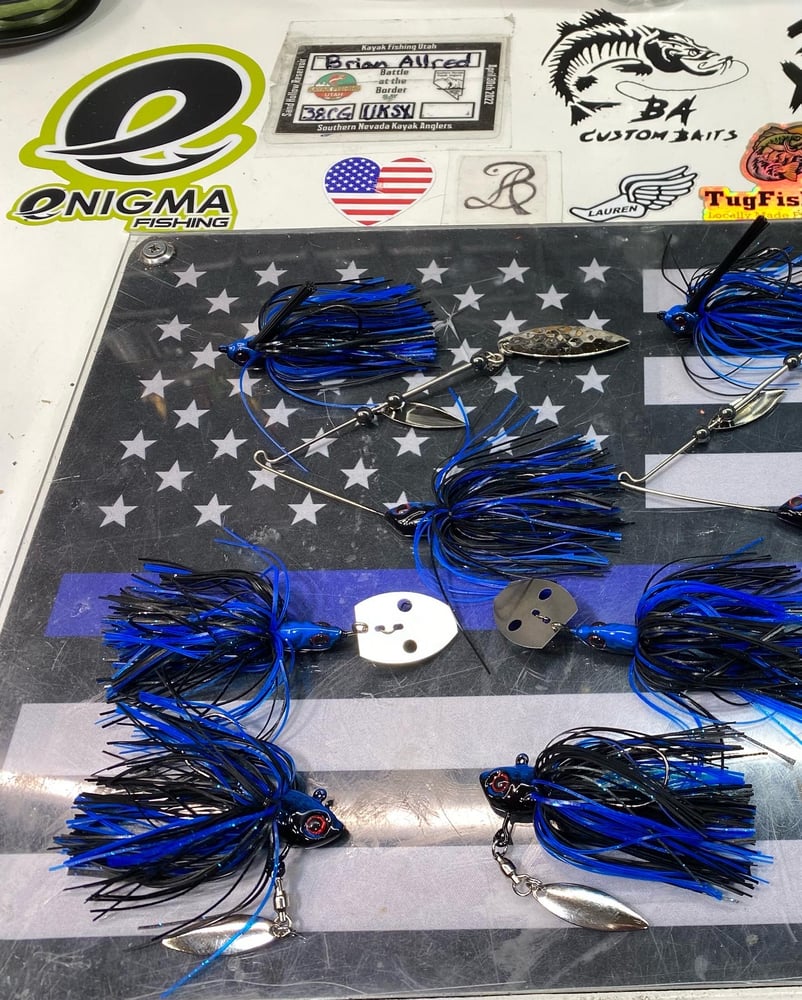 Example only of Signature Color Blue on Black  - Image 5