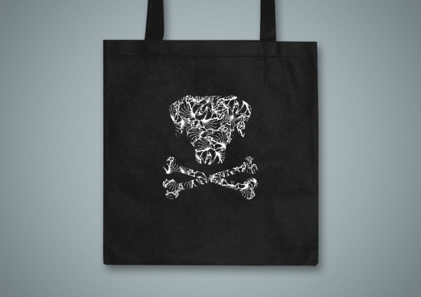 Image of Toxic Hound - Black Tote Bag