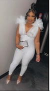 White out jumpsuit 