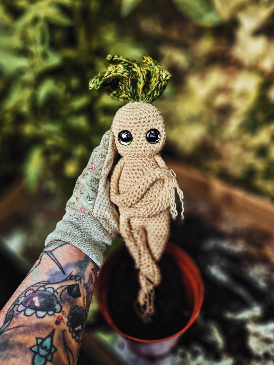 Mandrake Pattern Digital Download Handmade By Lauren Lewis mandrake-pattern-digital-download-handmade-by-lauren-lewis