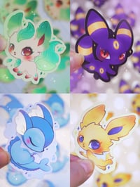 Image 2 of Eeveelution Stickers