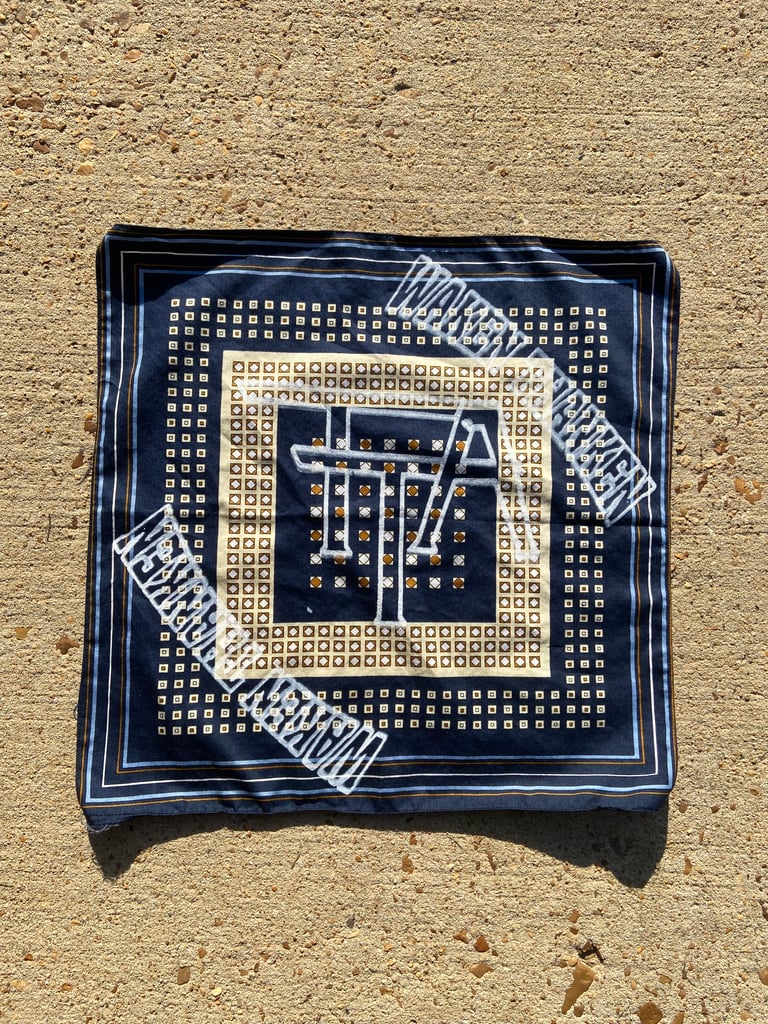 Blue & Tan Bandana - FW22